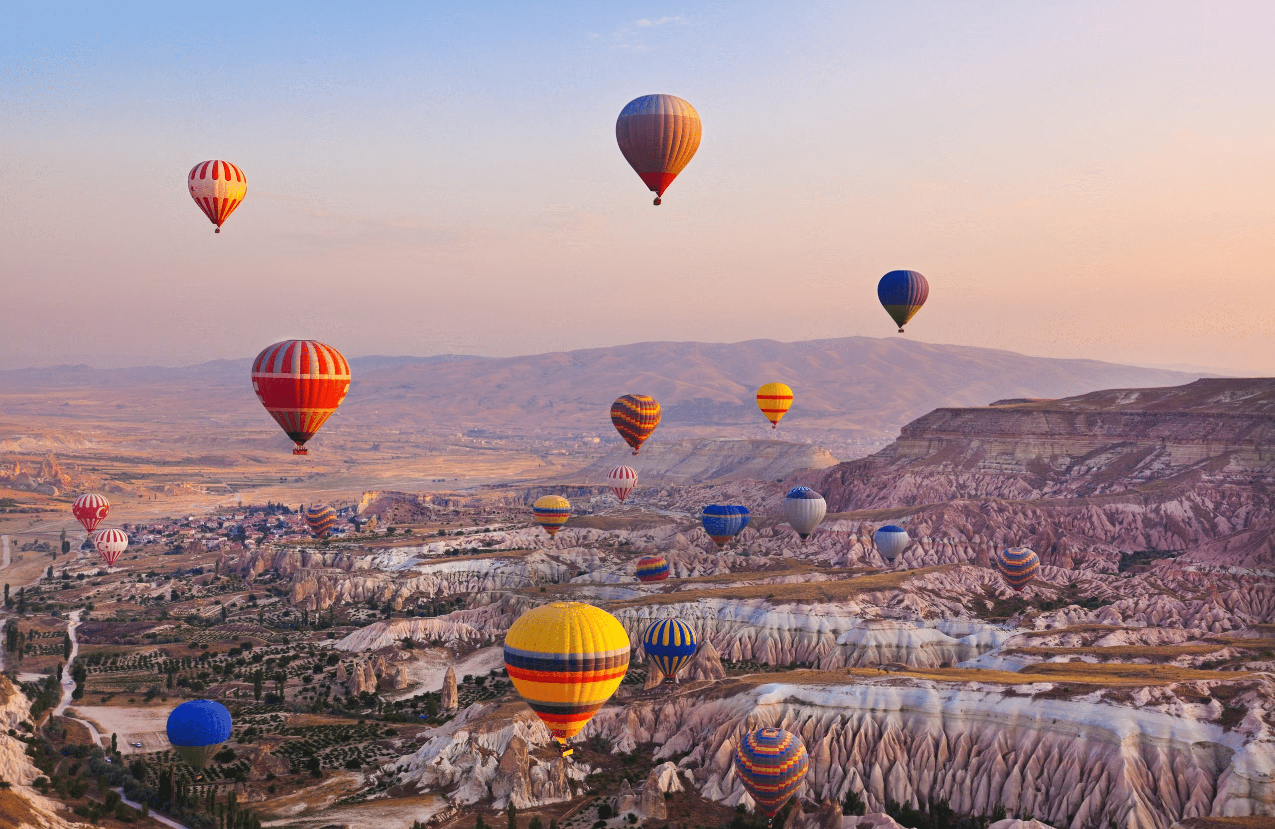 Hot Air Balloons Cappadocia Tourist Places in Turkey