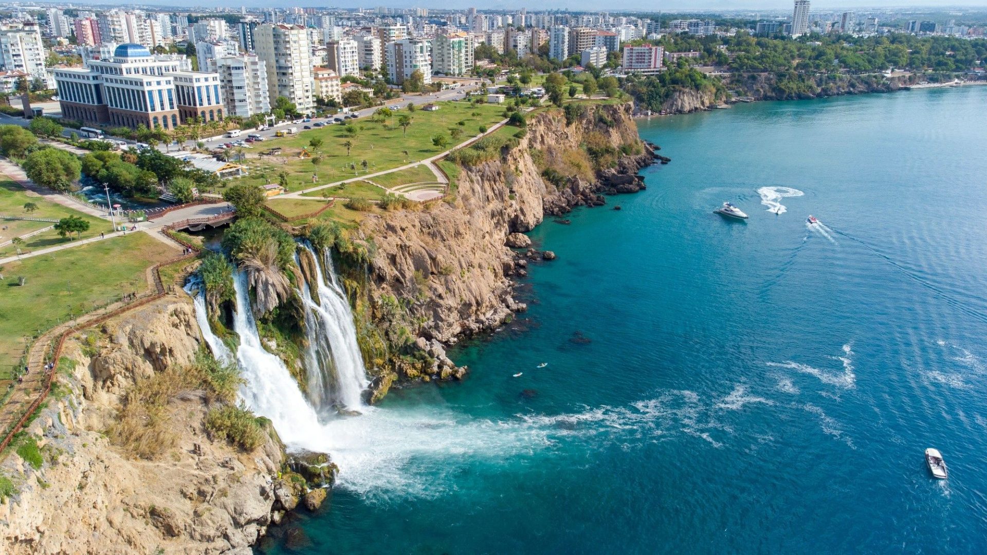 Duden Waterfalls Tourist Places in Turkey 