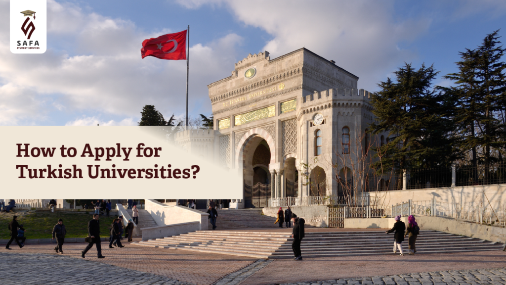 how to apply for Turkish universities