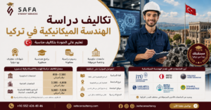 تكاليف دراسة الهندسة الميكانيكية في تركيا
