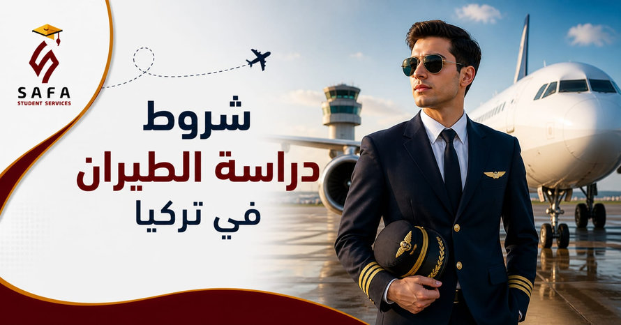 شروط دراسة الطيران في تركيا