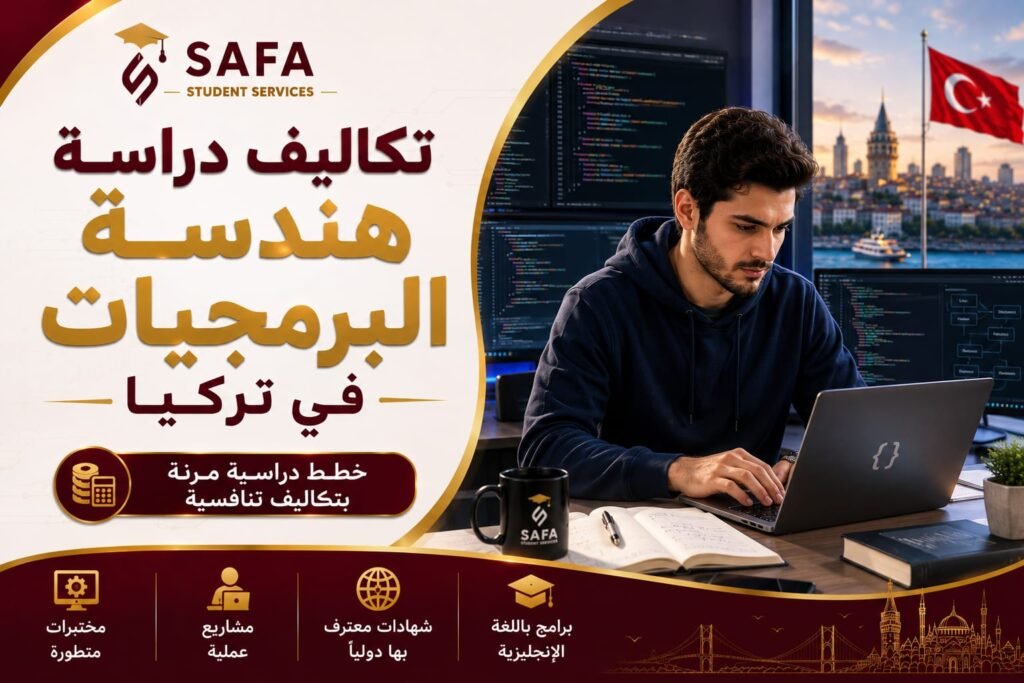 تكاليف دراسة هندسة البرمجيات في تركيا