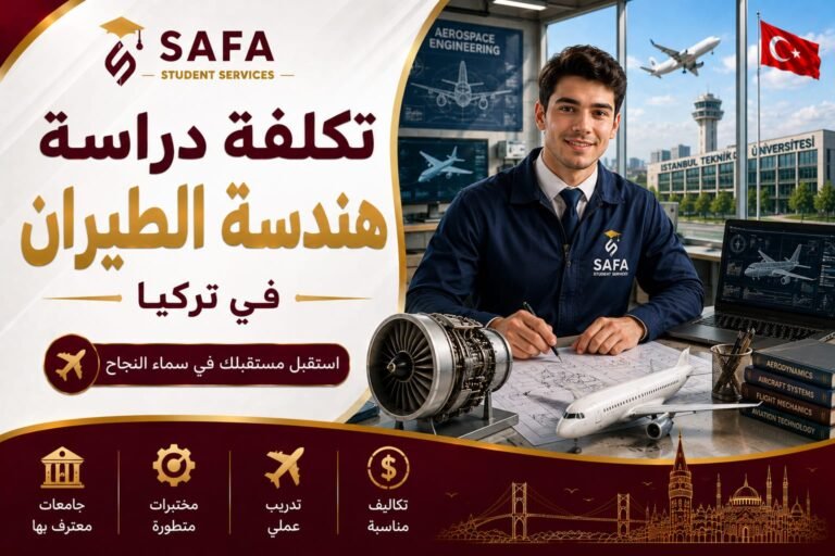 تكلفة دراسة هندسة الطيران في تركيا